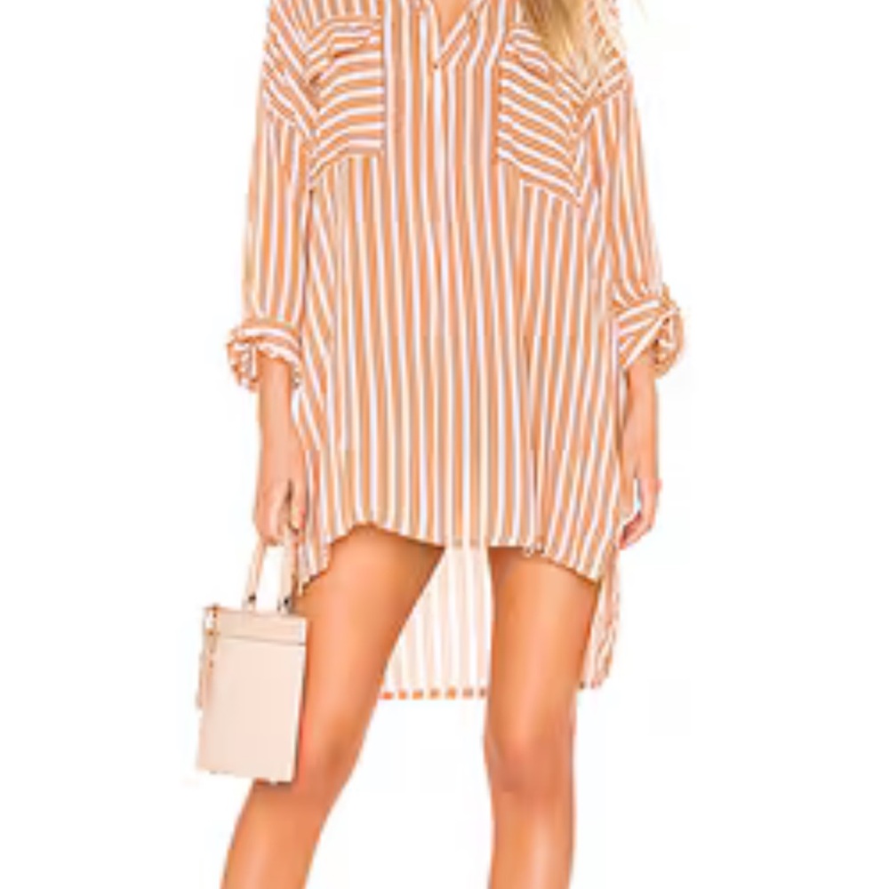Baia Shirt Dress in Pink Almeria Stripe
FAITHFULL THE BRAND
